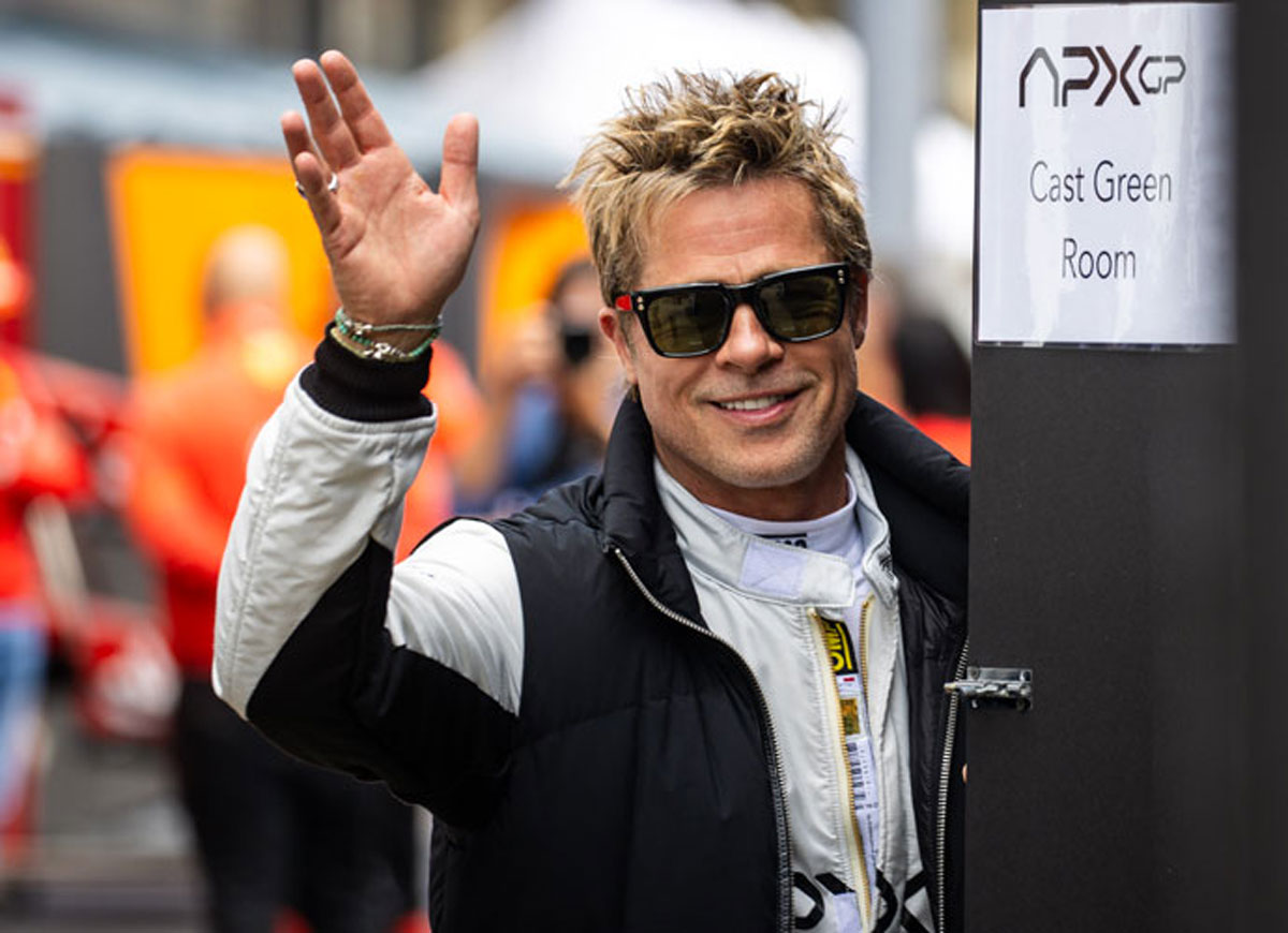 Brad Pitt Makes Surprise Appearance At Mexican Grand Prix To Shoot His Movie, ‘F1’