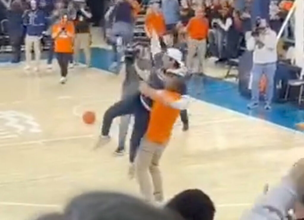 VIDEO: Incredible Moment Alex Rodriquez Sinks Half-Court Shot To Win $10,000 Scholarship For Bucknell Student