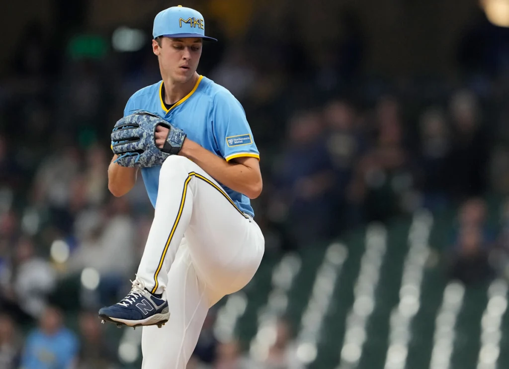 Brewers’ Jacob Misiorowski Exits With Cramping But Allows No Hits Before Injury