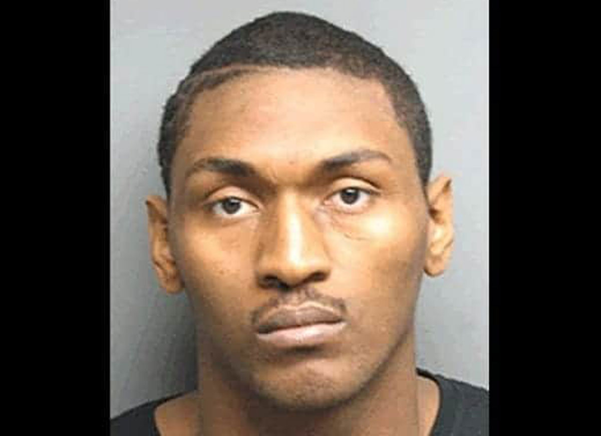 50 Most-Infamous Athlete Mugshots: Kings’ Star Ron Artest Arrested For Domestic Violence In ’07