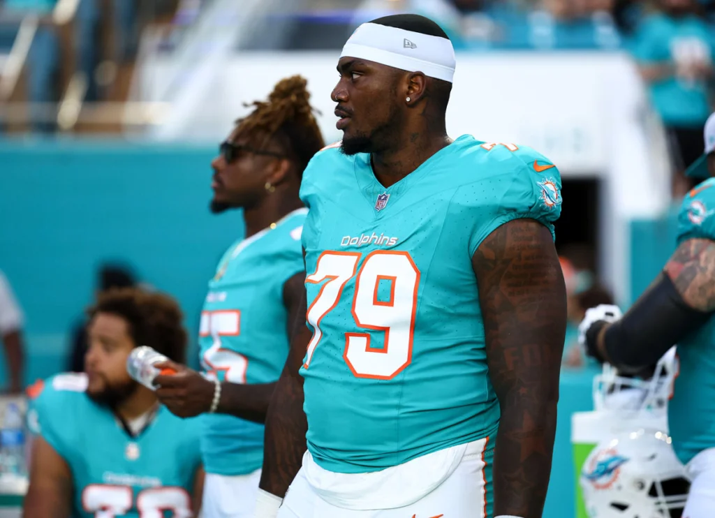 Dolphins OL Bayron Matos Airlifted To Hospital After Training Camp Injury