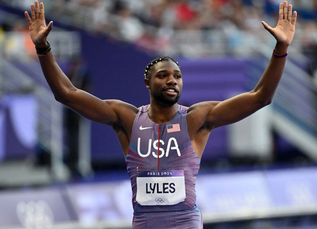 Noah Lyles Gets Into Heated Back & Forth After 200-Meter Win At U.S. Nationals