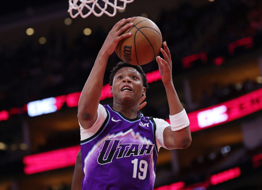 After Ace Bailey Nets 25 Points In Jazz Preseason Debut, Hopes In Utah Run High