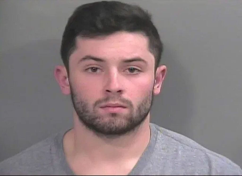 Most-Infamous Sports Mugshots: Baker Mayfield Charged With Public Intoxication & Fleeing In ’17