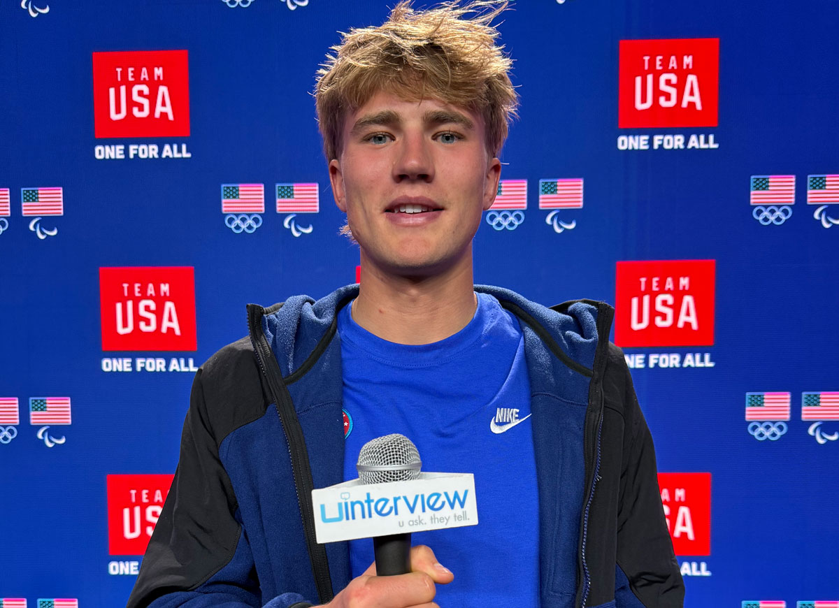 VIDEO EXCLUSIVE: U.S. Olympic Skier Gus Shumacher Reveals ‘Many’ Life Lessons He’s Gotten From His Olympic Journey