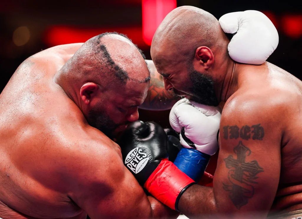 Boxer Jarrell Miller Wins Match But Loses Hairpiece