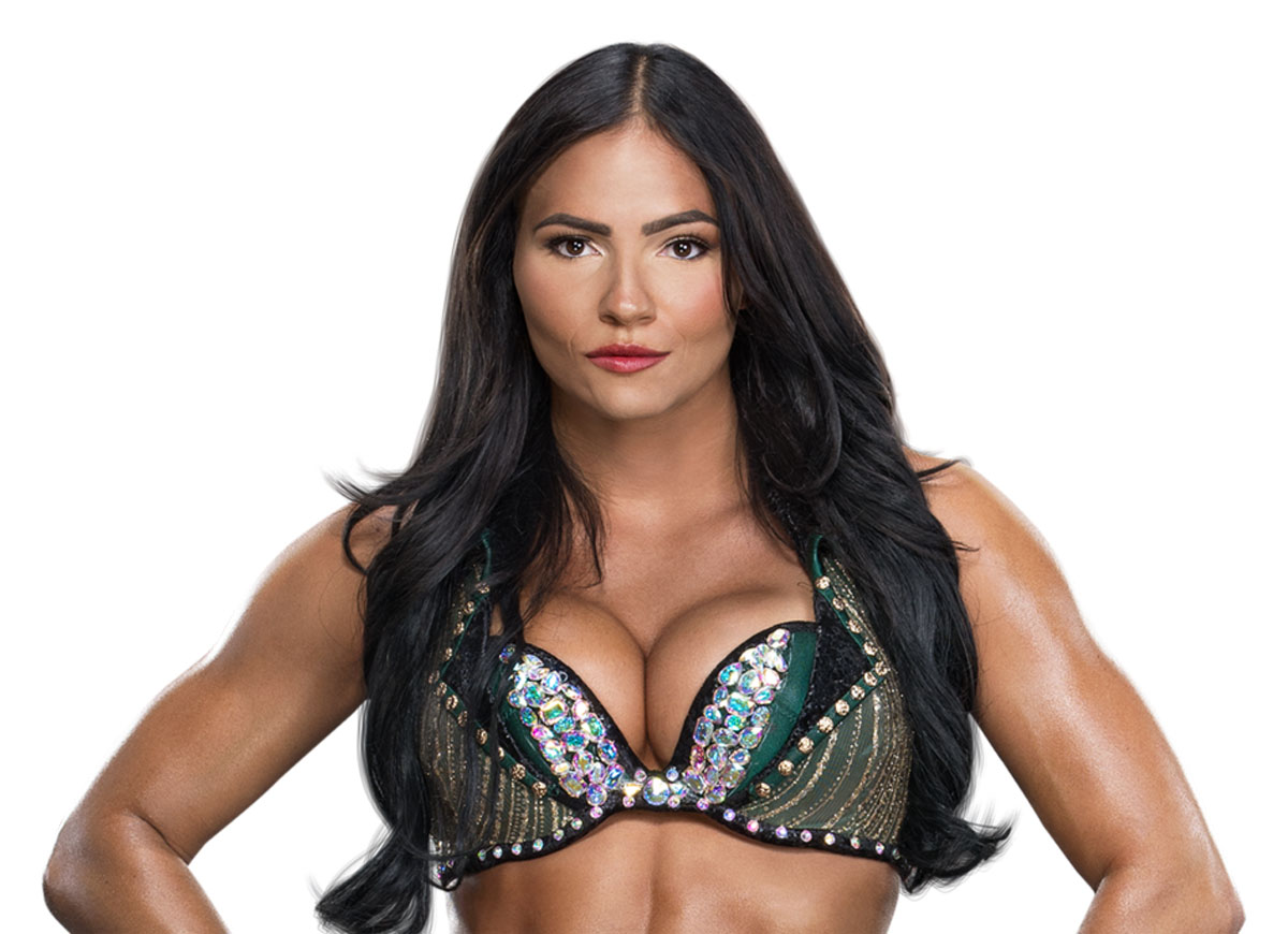 Kiana James Suffers Wardrobe Malfunction During Women’s Elimination Chamber