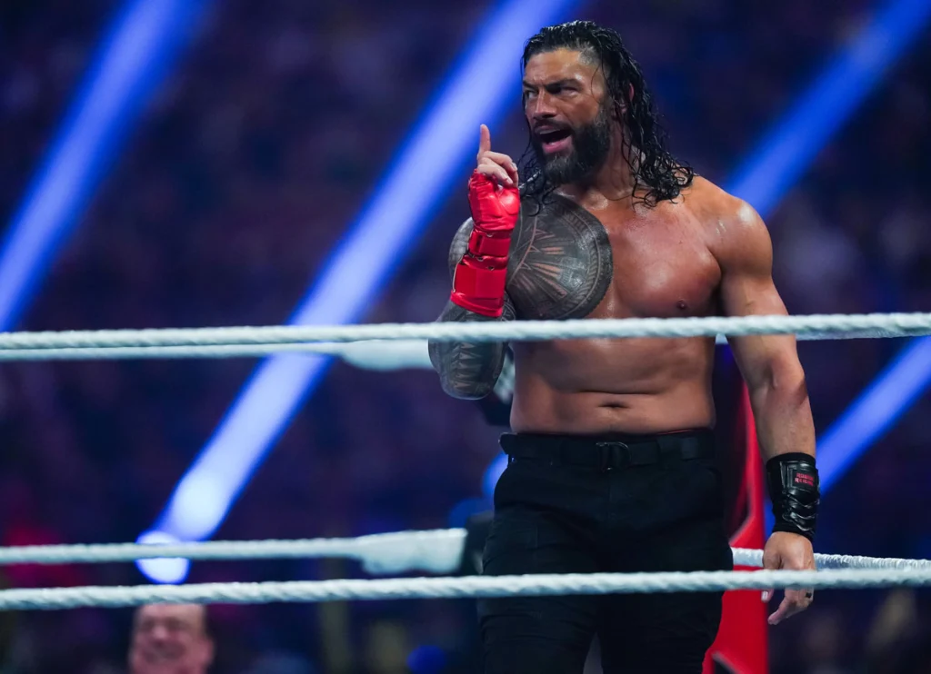 CM Punk & Roman Reigns Exchange Personal Jabs During Monday Night Raw