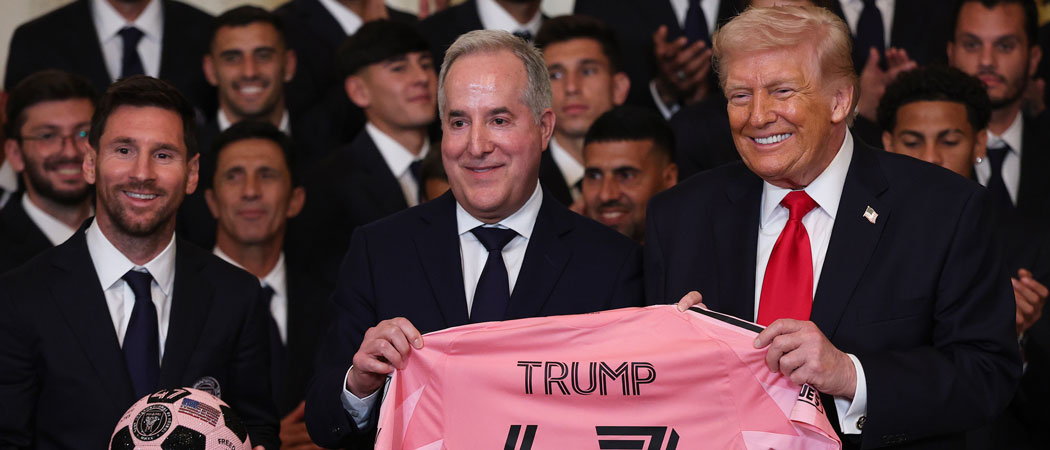 Trump Honors Lionel Messi & Inter Miami At The White House For Winning MLS Cup