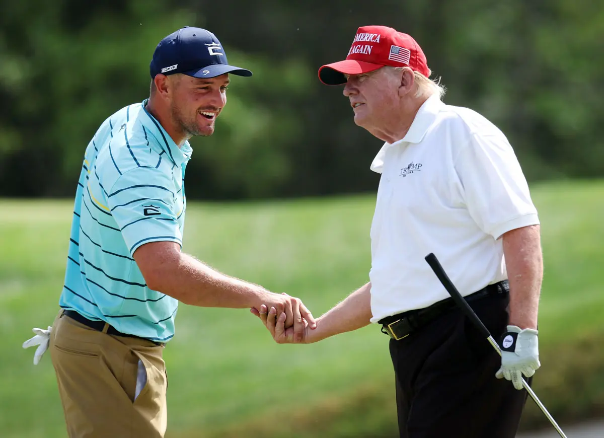 Bryson DeChambeau Threatened To Call Trump Amid Penalty Dispute At Open Championship