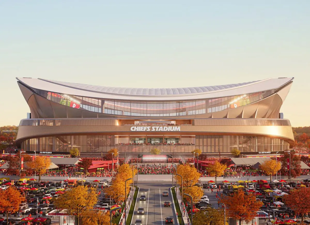 Chiefs Unveil First Look At $3B Domed Stadium To Replace Arrowhead By 2031 – Kansas Taxpayers Footing 60% Of Pricetag