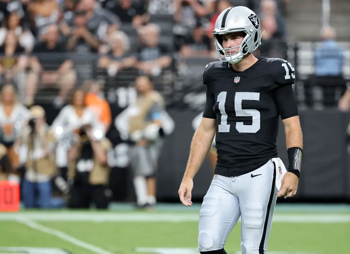 Raiders Rookie Fernando Mendoza Impresses in Preseason Debut With 97 Yards & Touchdown