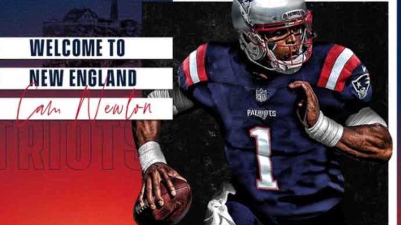 Cam Newton will wear jersey No. 1 for New England Patriots 