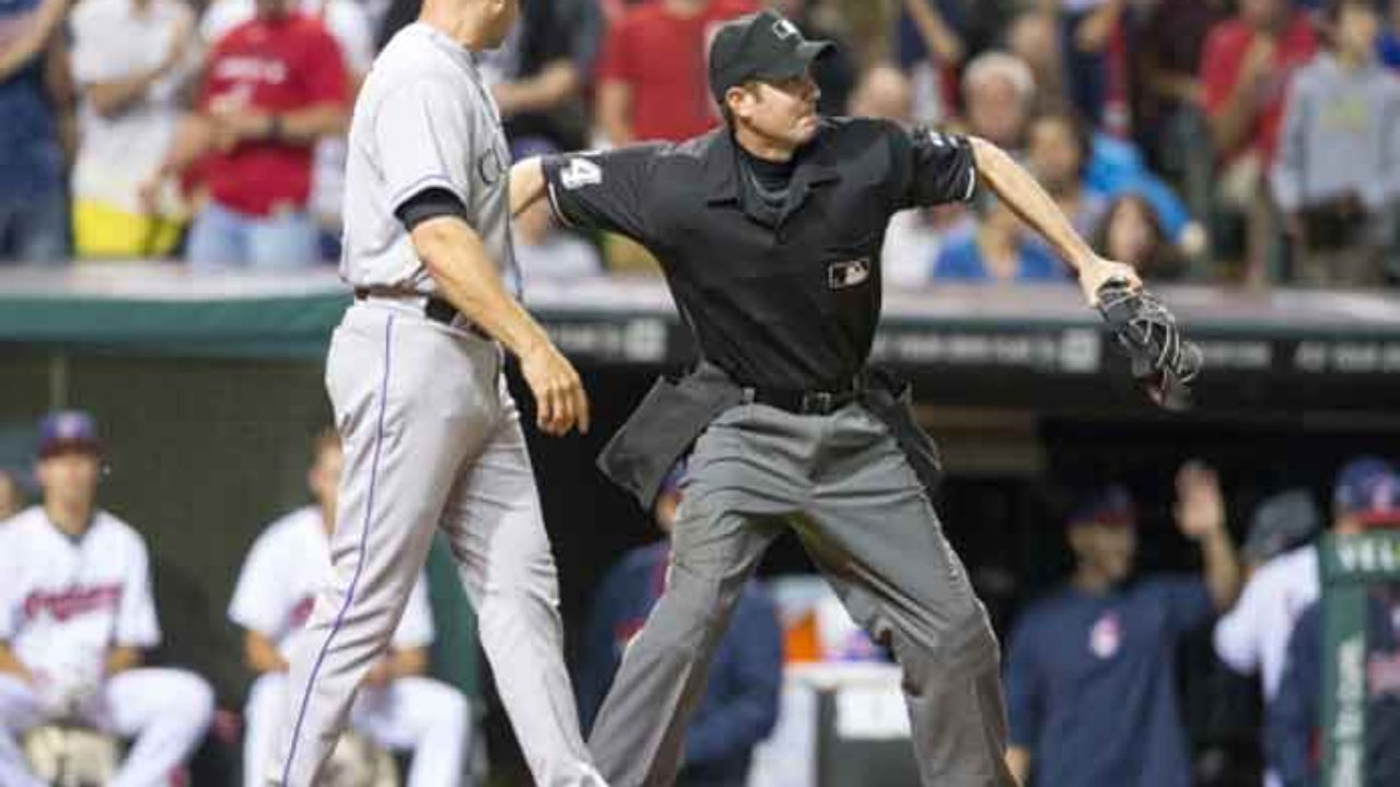 MLB umpire John Tumpane rescues woman on bridge