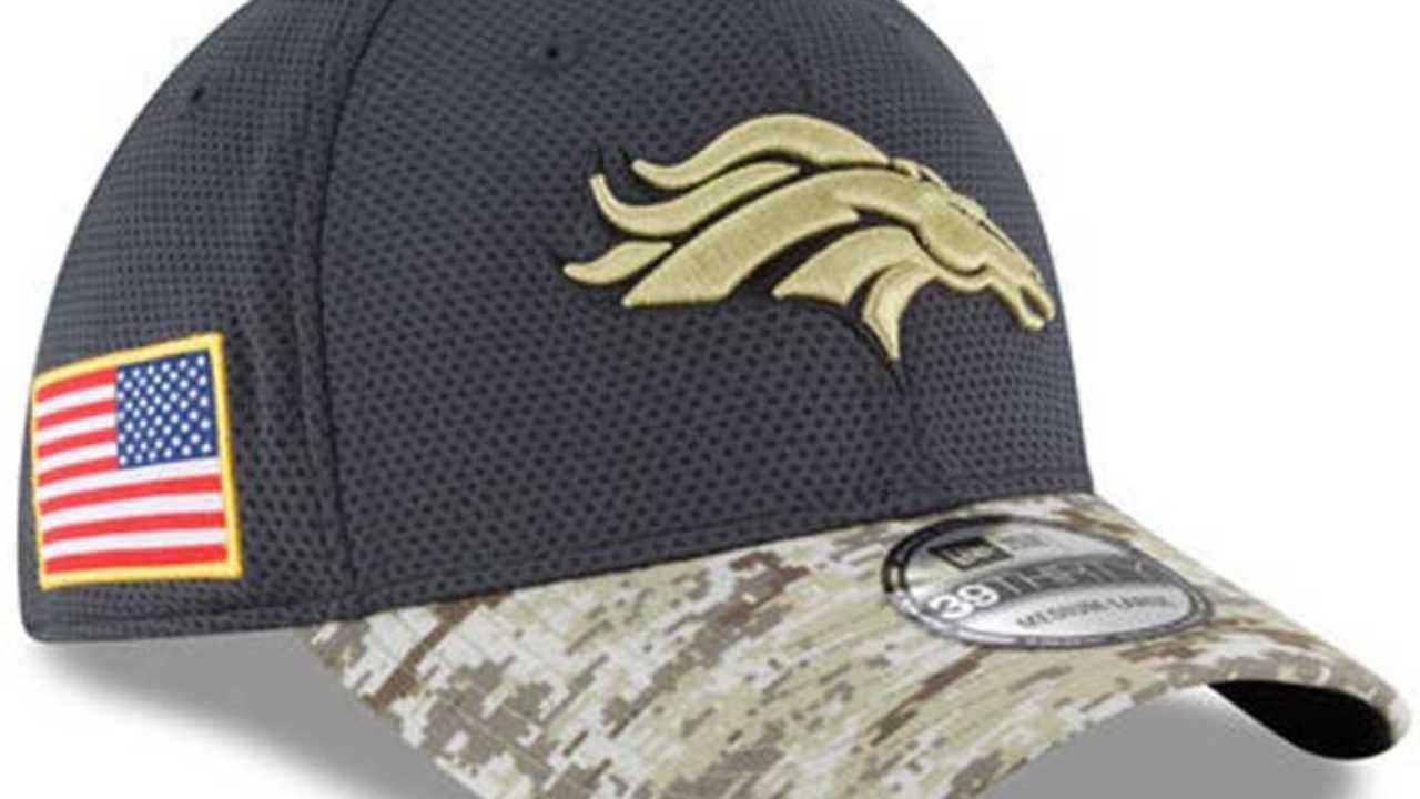 Denver Broncos New Era 9TWENTY NFL 2020 Official Salute to Service Cap