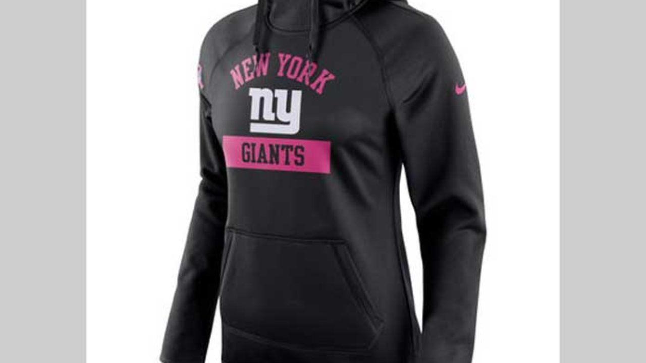 Get The Gear NFL Season Edition: Women's Nike Breast Cancer Awareness Black  Hoodie 