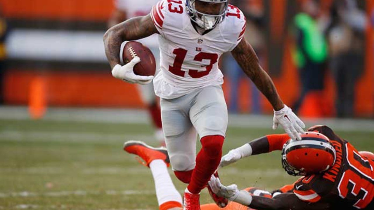 Odell Beckham Jr.'s Michael Jackson End Zone Dance, Giants vs. Saints